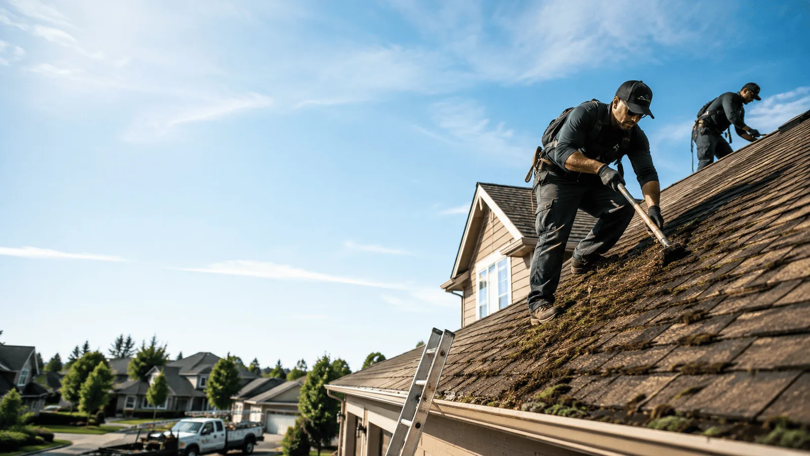 Roof Moss Removal in Columbus, NE near me